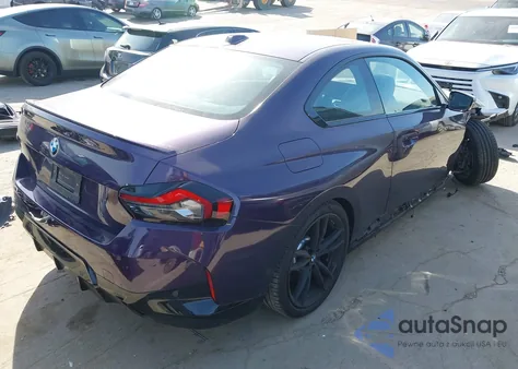 2024 BMW 230I z USA, uszkodzony, nr VIN 3MW23CM03R8E33680